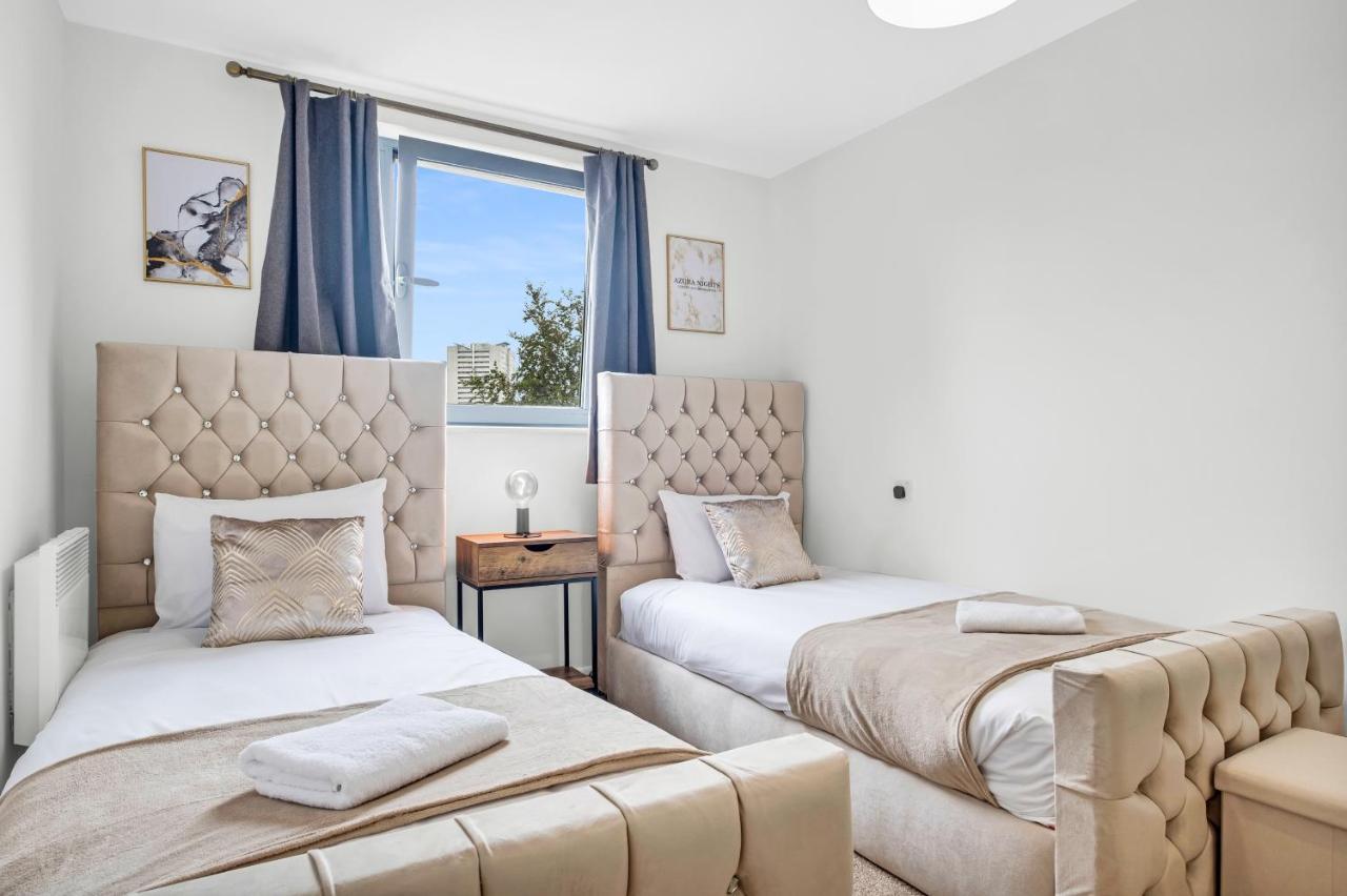 Stylish 4Th Floor 2 Bedroom En Suite City Centre Apartment With Parking By Azura Nights Birmingham Extérieur photo