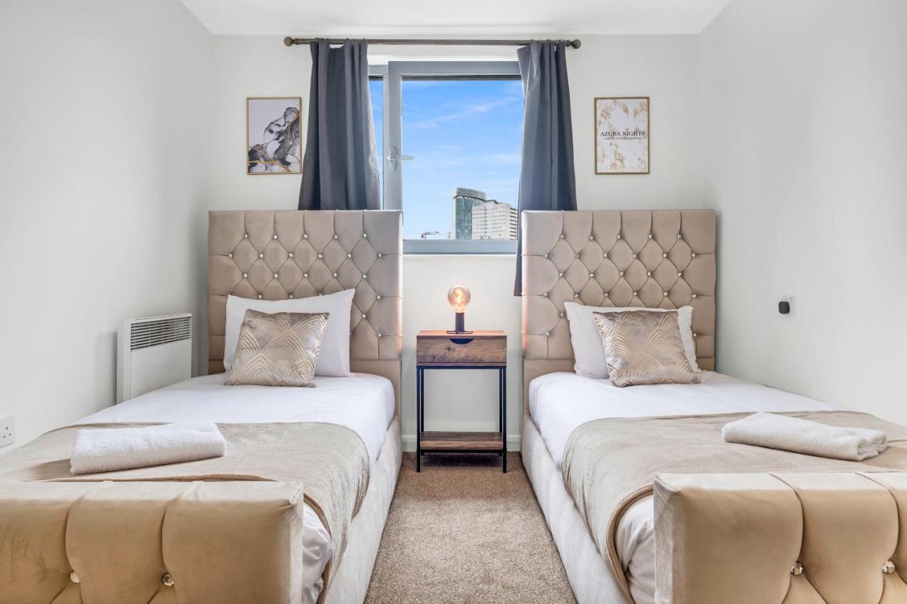 Stylish 4Th Floor 2 Bedroom En Suite City Centre Apartment With Parking By Azura Nights Birmingham Extérieur photo